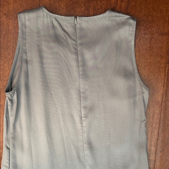 Kestan Blue Midi Sleeveless Drop Waist High-Low Dress, Size Small, NWT - Picture 6 of 9